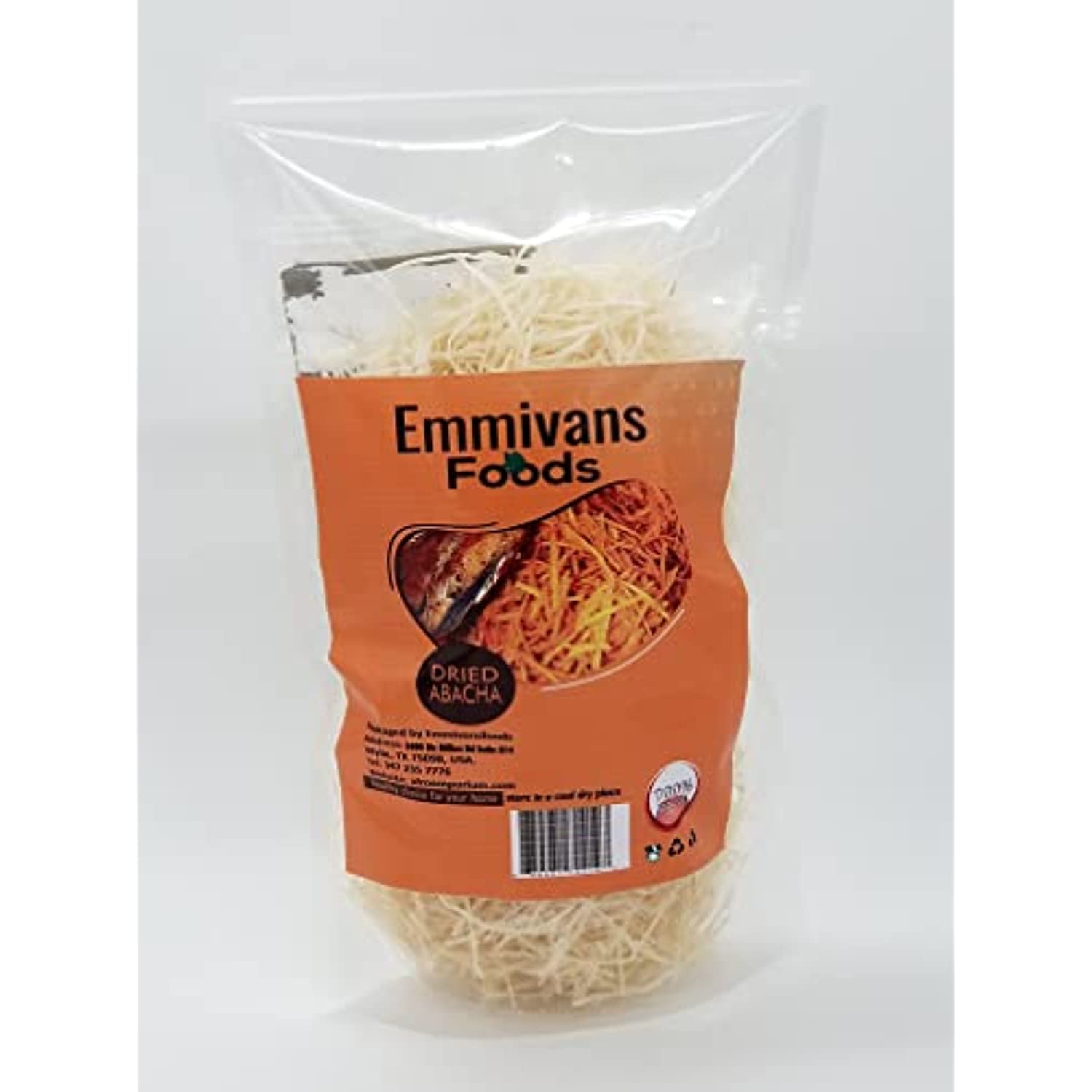 Dried Cassava Abacha , Palm Ash / Ncha Pack , 15Oz