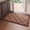 Brown, variant on JZCHUNTOY Bathroom Non Slip Floor Mat, 1 Piece 1.3 x 2 ft Absorbent Bath Rug, Soft Quick Dry Anti Skid Door Mat, Machine Washable Low Profile Floor Carpet for Shower Room, Bathroom, Entryway