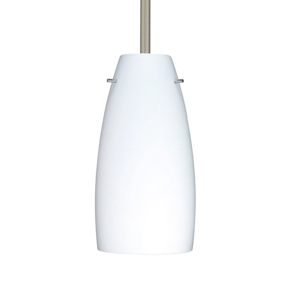 Besa Lighting 1TT-151207-LED-SN Tao 10 Pendant Satin Nickel