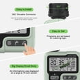 thumbnail image 3 of HCT-322 Automatic Water Timer Garden Digital Irrigation Machine Intelligent Sprinkler Used Outdoor to Save Water&Time, 3 of 5