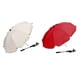 thumbnail image 1 of 2x Carrito de bebé Buggy Trolley Soporte de paraguas resistente a la lluvia Blanco + rojo, 1 of 9