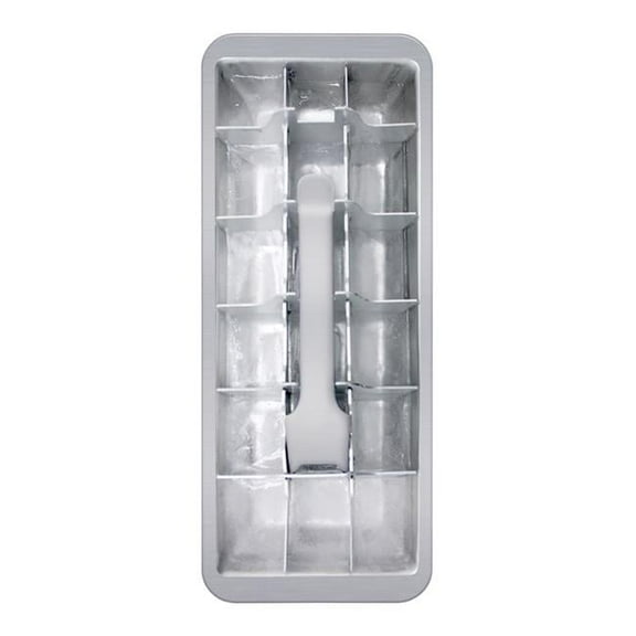 4 x 11 in. Silver Ice Cube Tray