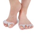 thumbnail image 2 of Kit para aliviar el dolor de juanetes y valgos: separador de dedos Rally Band Blue, protectores para pies, férulas, pantuflas y protectores para hombres y mujeres, 2 of 5