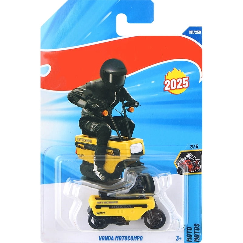 Hot Wheels Motorcycle Toy, Honda Monkey Z50 Mini Bike (HW Moto 2/5