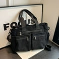 thumbnail image 2 of tredstone Simple Womens Shoulder Bag With Multi Pocket Practical Choice Fashionable black, 2 of 6