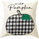 thumbnail image 3 of Fundas de almohada de otoño, 18X18 pulgadas Funda de almohada de calabaza a cuadros de búfalo para decoraciones de otoño, decoraciones de Acción de Gracias, 3 of 5