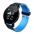 thumbnail image 1 of Colorido reloj inteligente con pantalla táctil, impermeable, rastreador de ejercicios, frecuencia cardíaca, presión arterial, reloj inteligente, azul Methold EL2275-01B, 1 of 2