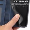 thumbnail image 5 of Funda de piel sintética estilo empresarial para iPhone 14 Plus con tarjetero Lenyard, 5 of 5