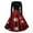 Christmas Dresses for Women 2025-A24 Wine, variant on Merry Christmas Dresses for Women 2025 Crewneck Long Sleeve Vintage Cocktail Dress Xmas Plaid Tunic Elegant Evening Gowns Wedding Guest Festival Party Outfits with Belt