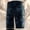 Dark Blue, variant on Conairie Swim Trunks Men Floral Print Competitive Swim Racing Team Swimsuit Lightweight Elastic Waist Swimming Shorts UPF 50 XXL