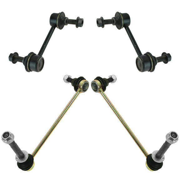 TRQ 4 Piece Suspension Kit Front & Rear Sway Bar End Links for Porsche 911 PSA66850