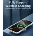 thumbnail image 5 of for iPhone 16 Pro-Max Case: Magnetic Military Grade Drop Protection Anti Yellowing Cell Phone Cover - Rugged Shockproof Protective Bumper Transparent Cases(Clear),Gray, 5 of 5