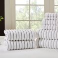 thumbnail image 1 of Superior Galyn Organic Cotton Wave 8-Piece Towel Set, 1 of 5