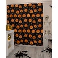 thumbnail image 4 of Halloween Shower Curtain Set ，Waterproof Fabric Shower Curtains Ghosts Pumpkin Stars Shower Curtains for Bathroom,Bathroom Decor 36"x72", 4 of 6