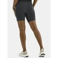 thumbnail image 3 of Athletic Works Women's ButterCore Bike Shorts, 7" Inseam, Sizes XS-XXXL, 3 of 6