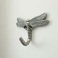 thumbnail image 5 of Heavy Duty Zinc Alloy Wall Hooks for Door Back Entrance Living Room Wardrobe, Dragonfly Shaped Coat Hanger with Softly Rounded Hooks for Delicate Items, Easy To Install with, 5 of 7