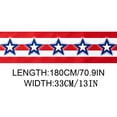 thumbnail image 3 of Dtchengua July 4th Table Runner - Patriotic Red Blue and White Decoration for 250th Anniversary Memorial Day Independence Day USA American Holiday Kitchen Dining Room Decor Party, 3 of 7
