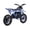 blue 5, variant on Dirtbike 49cc Gas, Motocross Bike 40km/h 2-Stroke Chain Drive Pull Start 100kg Load Blue
