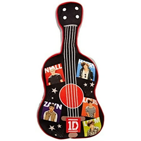 Global Entertainment 1 Direction Guitar Shaped Pillow Walmart Com
