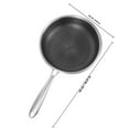 thumbnail image 4 of HINTRMENT Non Stick Honeycomb Frying Pan Stainless Steel Kitchen Cookware 1Pcs for Home Cooks, 4 of 5