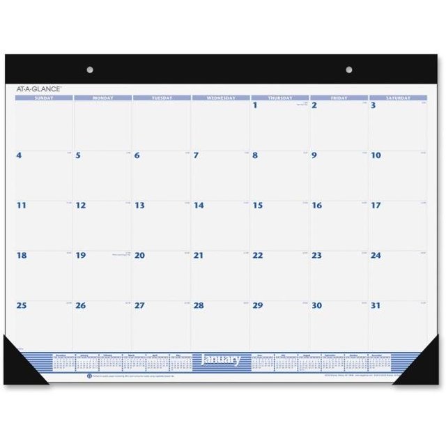 At A Glance Calendrier de Bureau Mensuel 22 x 17 Po 2016