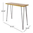 thumbnail image 3 of Sustainable Acacia Wood - Weather - Resistant for Long - Term Use - Outdoor Entertaining - Adds Industrial Charm to Patio, 3 of 6
