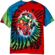 Marvel - Men's Hero Tie Dye Short-sleeve