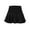 Pleated-Black, variant on SILVERCELL Teens Girls Casual Mini Skirts with Liner Kids Little Girl Athletic Culottes Pleated Skater Skirt Tennis Skirt Skorts, 6-16 Years