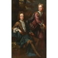 thumbnail image 2 of John Closterman 16x24 Gold Ornate Framed and Double Matted Museum Art Print Titled - Portrait of Thomas and George Dashwood, 2 of 4
