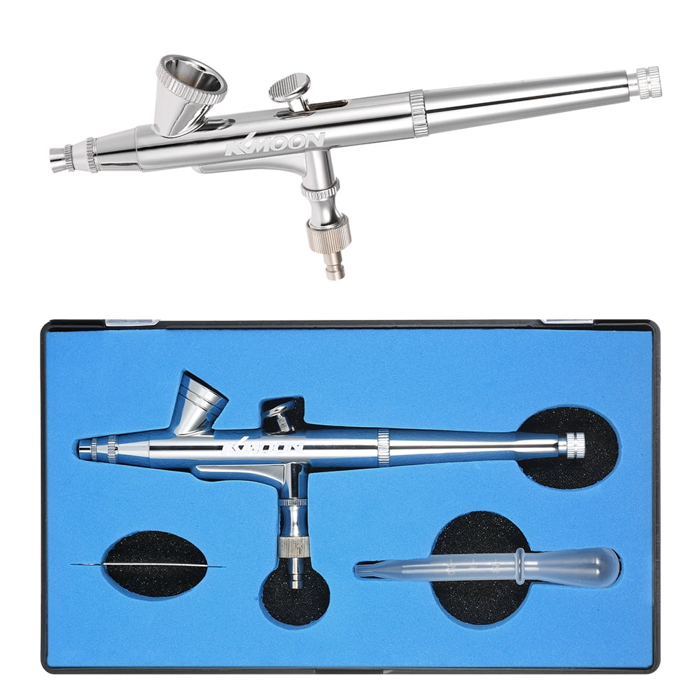 KKmoon 0.25mm Gravity Feed Dualaction Airbrush Kit Set Air Brush Spray