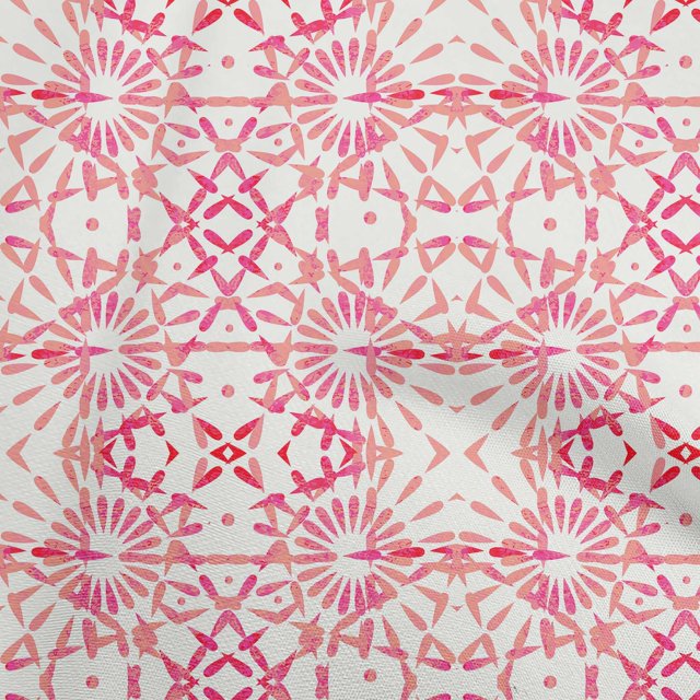 oneOone Popeline de Coton Tissu Blanc Cassé Fournitures de Quilting Imprimé Tissu de Couture au Mètre 56 Pouces de Large-Rf