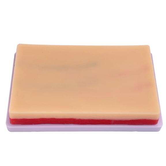 Injection Training Pad Silicone Human Skin Model, Training Injections Suture Pad