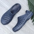 thumbnail image 2 of Mens Garden Clogs Shoes Outdoor Breathable Slip on Soft Rubber Sandals Beach EVA Water Shoes, 2 of 7