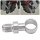 thumbnail image 5 of Accesorio de ojo de banjo adaptador de banjo de alta resistencia M18 a -6 AN acero inoxidable resistente a productos químicos para línea de combustible para Turbo ANGGREK Otros, 5 of 8