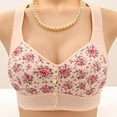 thumbnail image 2 of 2026 Bras for Women Seamless Wireless Supportive Bra 2026 Full Coverage Tshirt Everyday Bras Light Pink, Size 46, 2 of 4