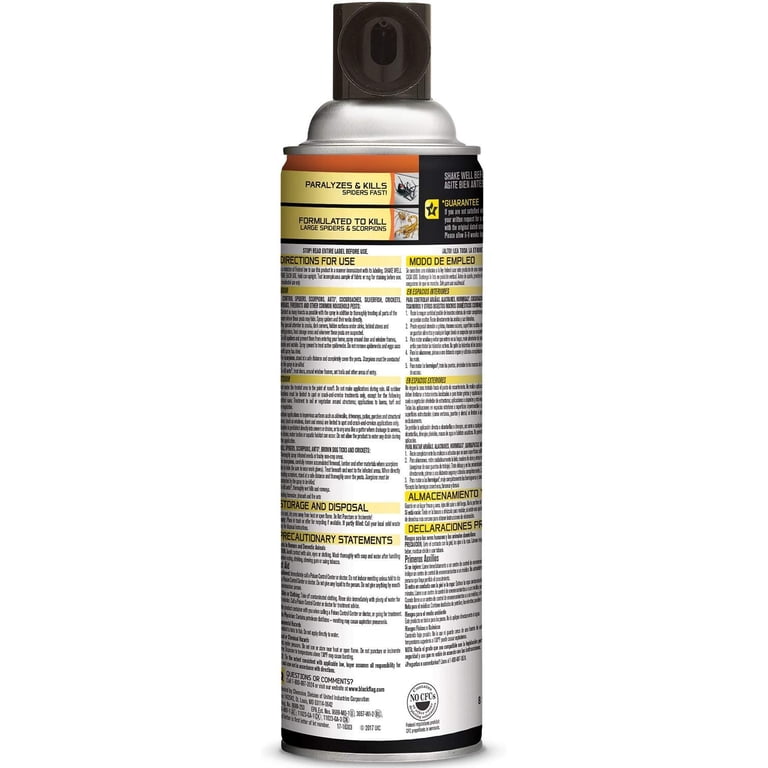 Black Flag Home Defense Indoor Bug Ant Spray, Spider & Scorpion
