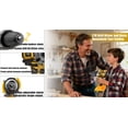 thumbnail image 5 of 21V Cordless Drill Set, Electric Power Drill with 2 Batteries & Charger, 3/8" Keyless Chuck, 25+1 Torque Setting, Cordless Drill Driver with Drill Bits, Sockets, Screwdriver Bits & Tool Box, 5 of 6