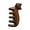 Brown, variant on ETHKIA Wooden Scalp Massage Comb Cat Design Gentle Head Care Portable Relaxation Tool for Family Natural Hair and Neck Massager Brown