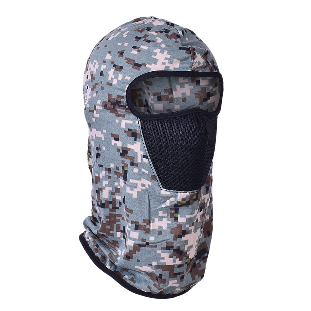 Balaclava Tactical Motorcycle Cycling Hunting Outdoor Ski Full Face Mask Helmet 