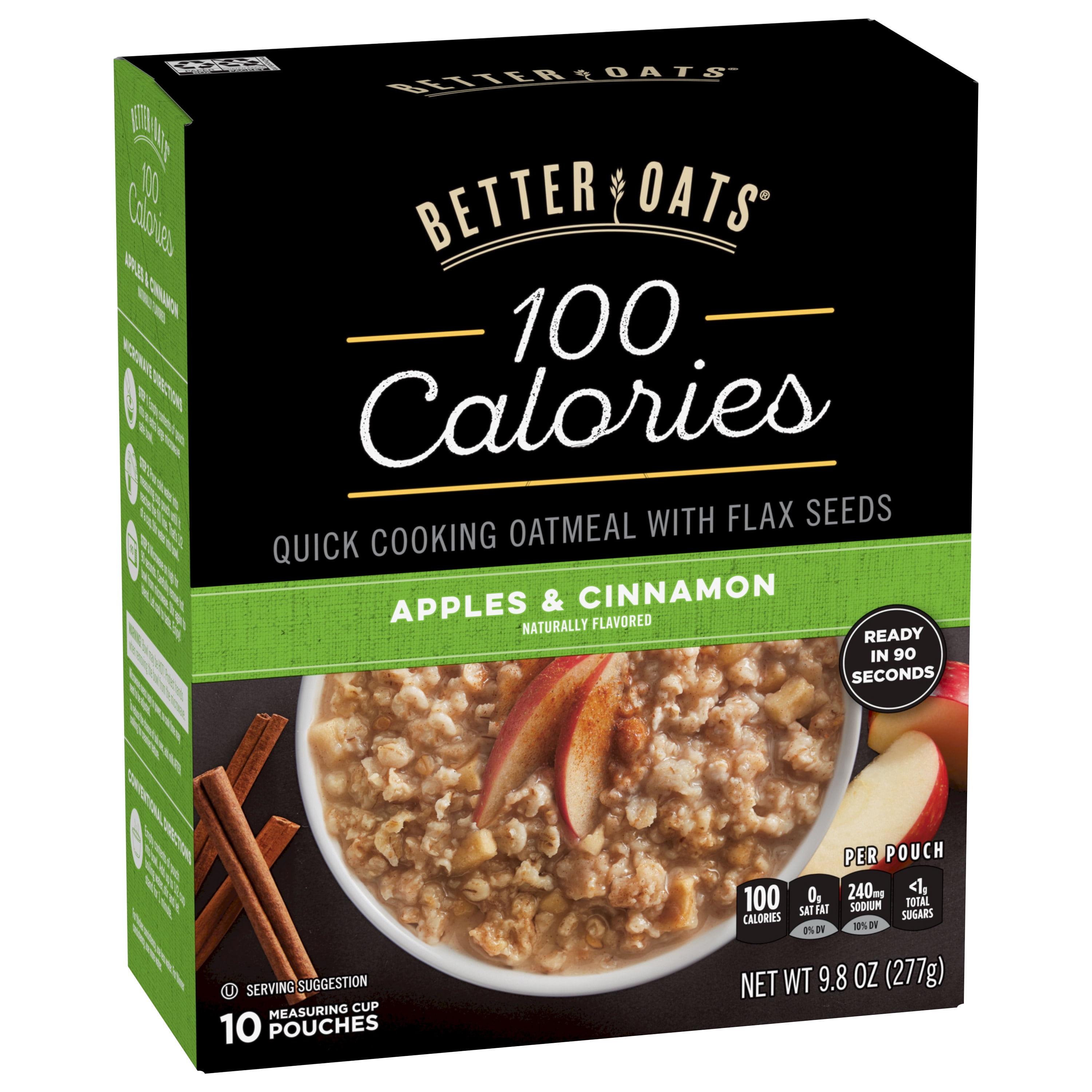 Better Oats Cinnamon Roll Instant Oats With Flax Seed Reviews