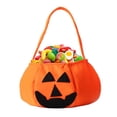thumbnail image 4 of Monstrate De bolsas de dulces de Halloween, cubos de tela no tejida, bolsa de regalo de Chocolate, soporte para fiesta de disfraces, suministros Kits de decoración para fiestas, 4 of 6