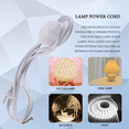 thumbnail image 3 of 4X White Lamp Power Cord W Dimmer Switch AC 250V/110V US Plug, 3 of 5