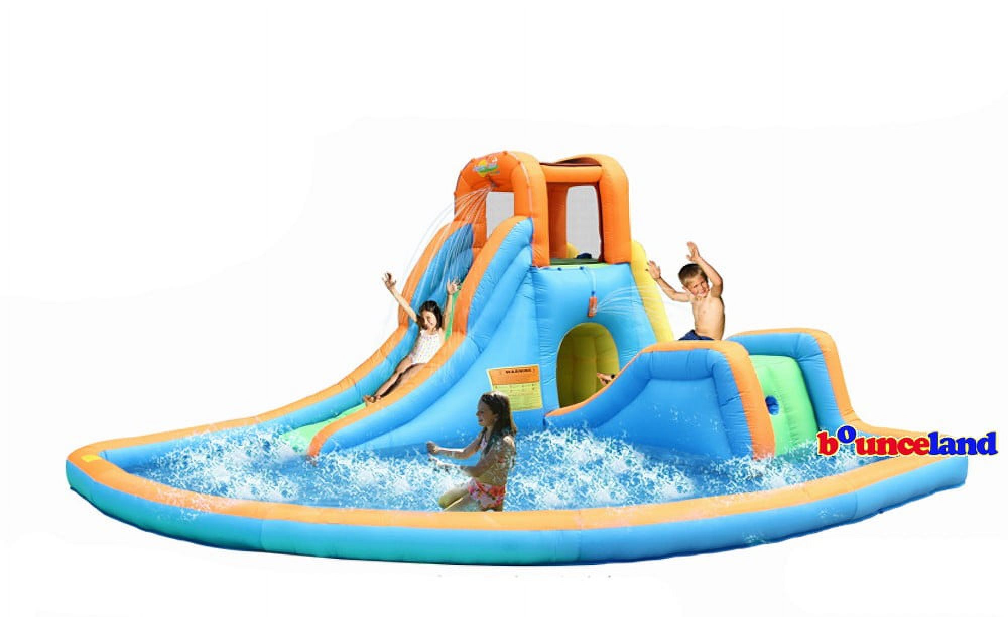 Bounceland Cascade Water Slides with large pool - image 3 of 3