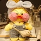 thumbnail image 1 of Peluche de Pato Kawaii de 30 cm,Pato De Peluche Suave con Ropa, Gafas, Accesorios. Regalo De Cumpleaños para Niña.Regalos para niños,Regalo de Navidad(Gris, 1 of 3