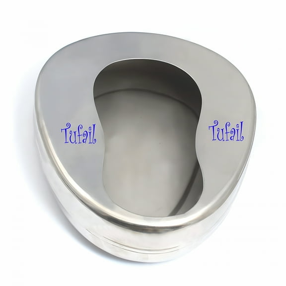 GASTROPOD Stainless Steel Bedpan for Home Hospital-Bed Pans for Women,Men,Elderly-Easy to Clean,Heavy Duty
