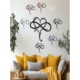 thumbnail image 5 of Infinity Heart Wall Decor,Metal Wall Art Decor,Unique Infinity Heart Metal Art Wall Decor Love Sign Steel Wall Plaques Bedroom Ornaments for Home Wedding Decor,Home Wall Decor, 5 of 7