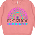 thumbnail image 3 of Inktastic Its My First Day of Kindergarten Toddler Sweatshirt, 3 of 4