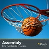 Basketball Hoop Assembly - Portable by Porch Home Services