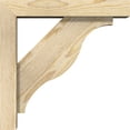 thumbnail image 3 of Ekena Millwork 4"W x 16"D x 16"H Funston Block Rough Sawn Bracket w/ Offset Brace, Douglas Fir, 3 of 25