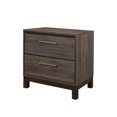 thumbnail image 1 of Topline Home Furnishing Table de nuit texture bois gris, 1 of 2